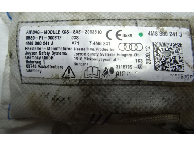 Подушка безопасности в сиденье 4M8880241J   Audi Q8