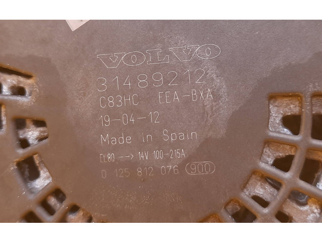 Генератор 31489212 Volvo XC40