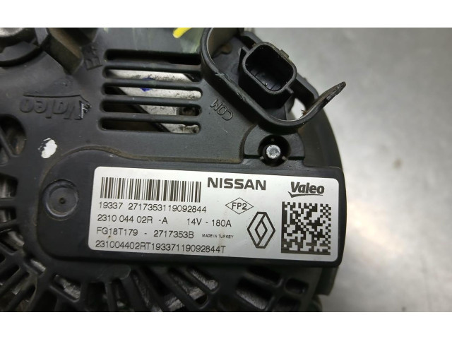 Генератор 231004402R, 2717353B Dacia Duster II