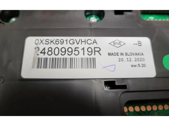 Přístrojová deska Renault Clio V 2021 248099519R, 248099519R