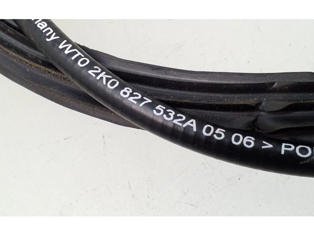 Zámek zadních dveří 7H0827162, 2K0827532A Volkswagen Caddy 2006