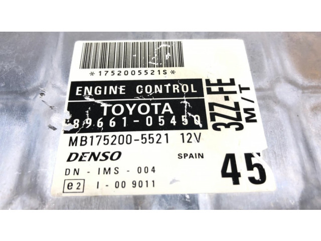 Řídící jednotka 8966105450, MB1752005521 Toyota Avensis T220 2000