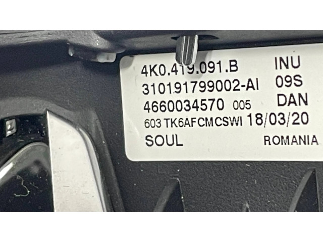 Руль Audi A6 S6 C8 4K 2018- года 4K0419091B, 4N0880201K