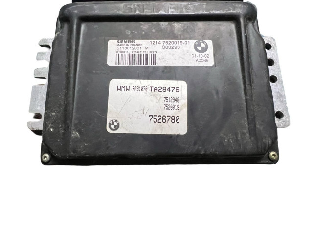 Блок управления двигателем ECU S118012001M Mini One - Cooper R50 - 53