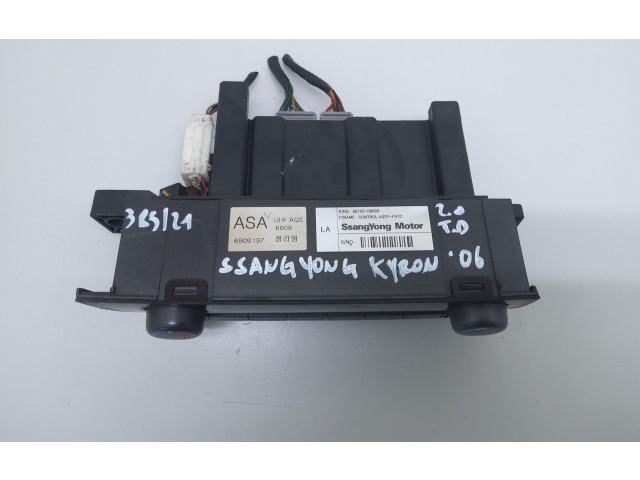 Блок управления климат-контролем SsangYong Kyron