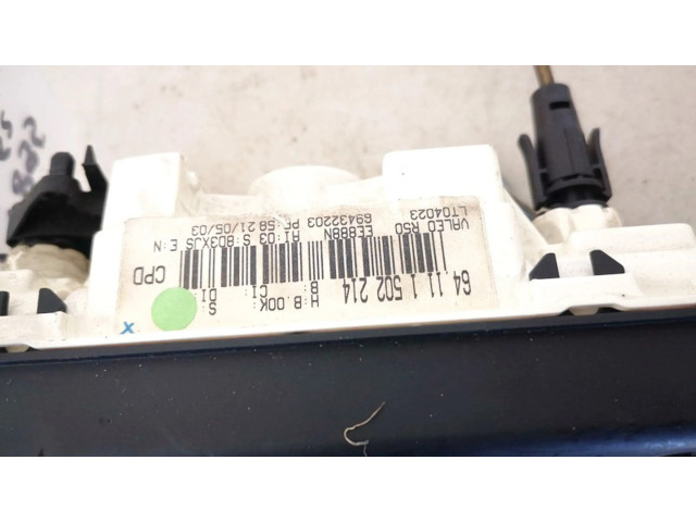 Блок управления климат-контролем 64111502214, 69432203   Mini One  Cooper R50  53