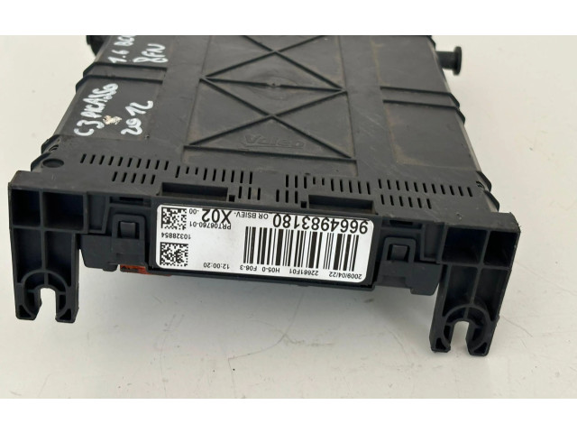 Блок комфорта 9664983180, 8FN   Citroen C3 Picasso   