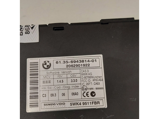 Řídící jednotka 7803369, 170019549 BMW 5 E60 E61 2006