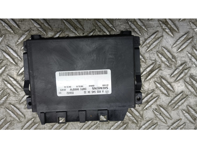 Блок управления коробкой передач 0325453432   Mercedes-Benz E W211