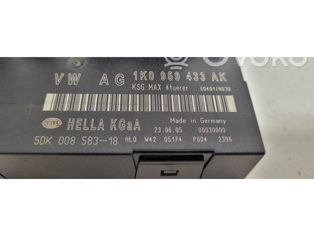 Блок комфорта 1K0959433AK, 00030000 Skoda Octavia Mk2 (1Z)