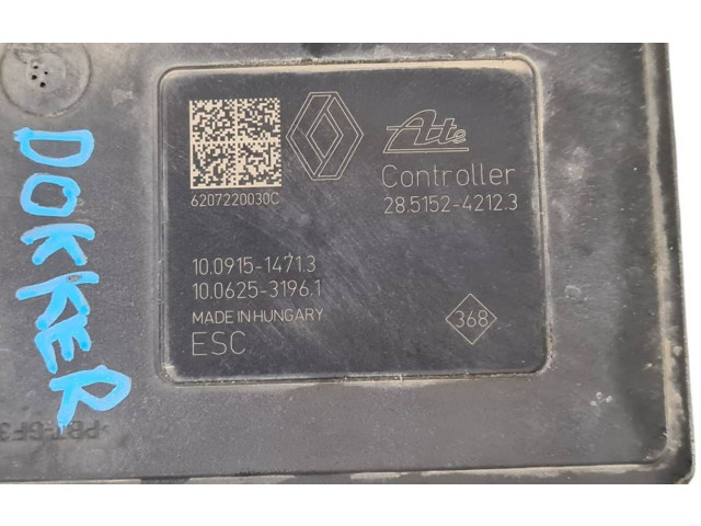 Блок АБС 476600078R Dacia Dokker 2012 - года