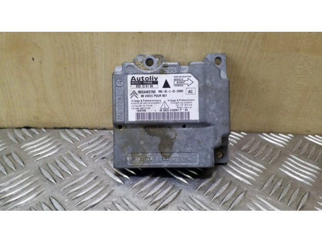 Блок подушек безопасности 9653493780   Citroen C4 I