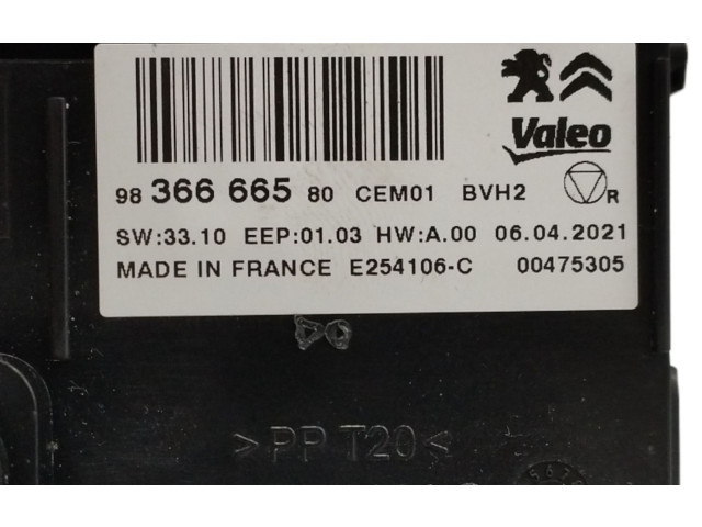 Блок управления 9836666580   Peugeot Partner III