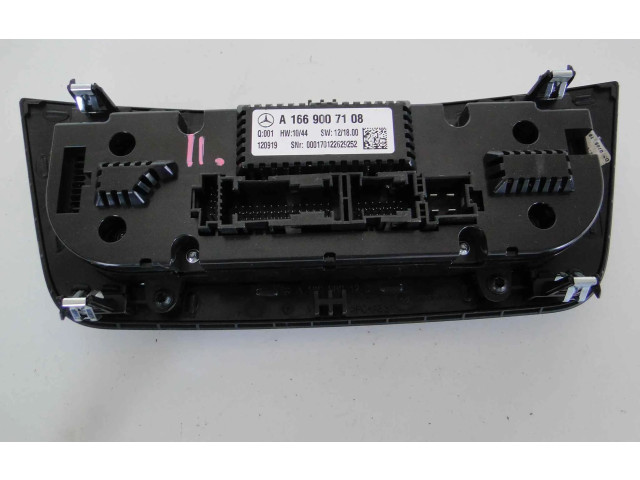 Блок управления климат-контролем A1669007108   Mercedes-Benz GL X166