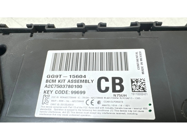 Блок предохранителей GG9T15604, A2C7503780100   Ford Fusion II    