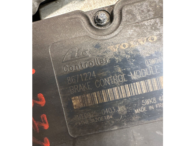 Блок АБС 8671224, 10092504033   Volvo  XC90  2003 - 2006 года