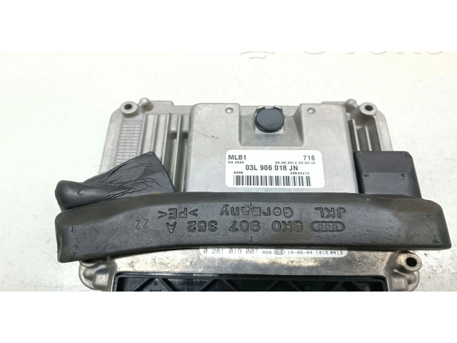 Блок управления двигателя 03L906018JN, 8K0907352A   Audi Q5 SQ5