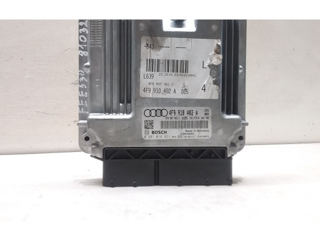 Řídící jednotka 4F0907401E, 4F9910402A Audi A6 S6 C6 4F 2010