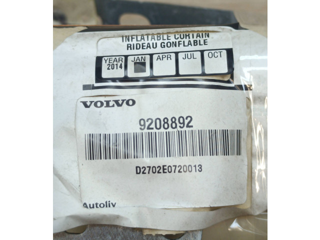 Боковая подушка безопасности 9208892, D2702E0720013 Volvo S80