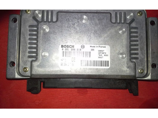 Блок управления двигателя 0261206218, 0261206218 Citroen Xantia