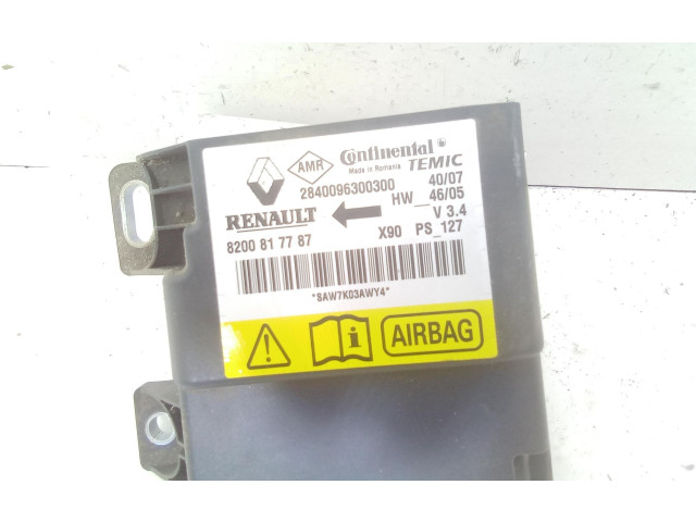 Блок подушек безопасности 8200817787, 2840096300300 Dacia Logan I