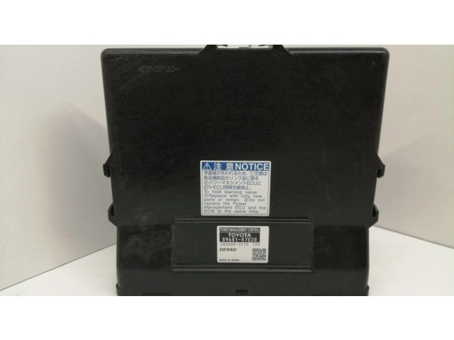 Řídící jednotka 8968147020, 2850003170 Toyota Prius+ (ZVW40) 2016