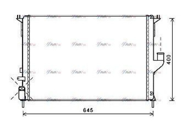 Вентилятор радиатора 8200735039, 8200735039 Dacia Sandero