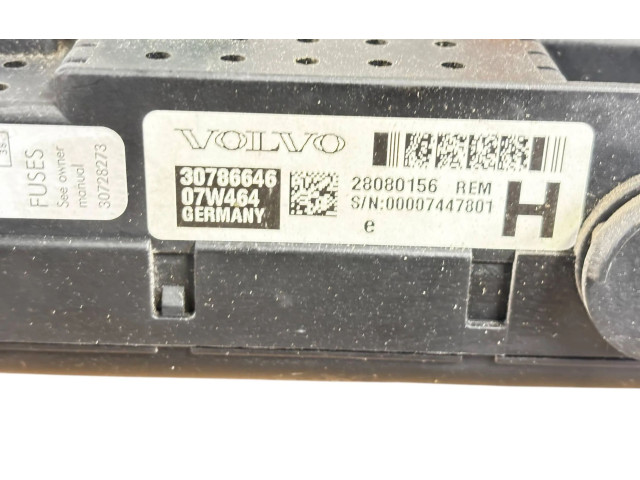 Pojistková skříňka 30786646, 30728273 Volvo XC90 2009