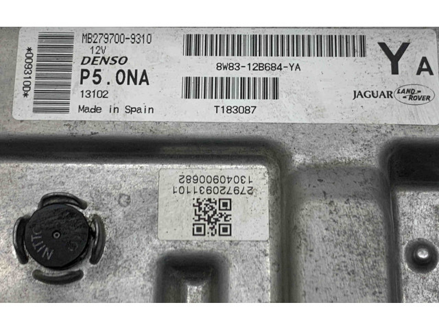 Блок управления двигателя 8W8312B684YA, MB2797009310 Jaguar XK - XKR