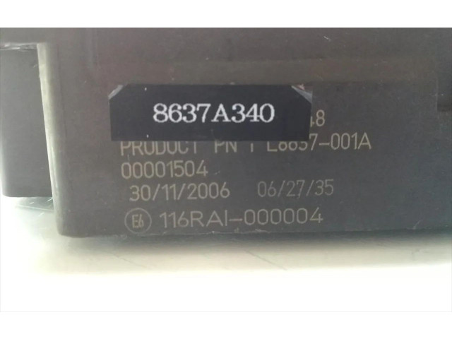 Боковая подушка безопасности 8637A340, 00001504 Mitsubishi Outlander