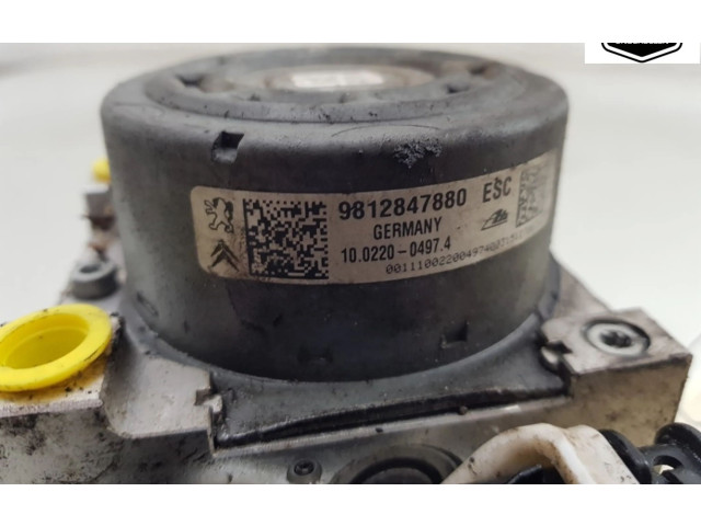 Блок АБС 9812847880, 9812847880 Peugeot 2008 I 2013 - 2019 года