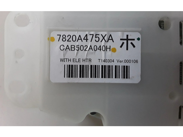 Модуль блока управления кондиционером 7820A475XA Mitsubishi Outlander