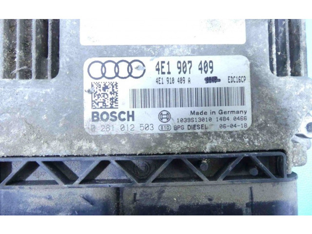 Řídící jednotka 0281012503, IMPRK1350946 Audi A8 S8 D3 4E 2006