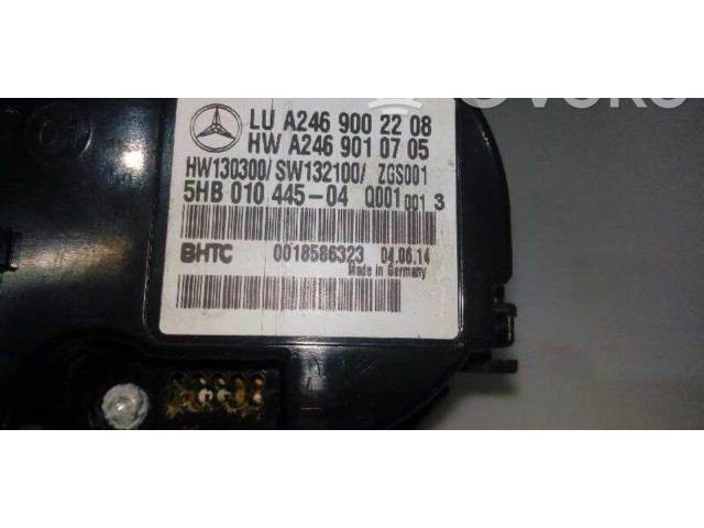 Блок управления климат-контролем A2469002208   Mercedes-Benz GLA W156