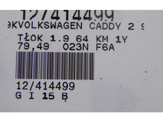  Поршень 1   Volkswagen Caddy  