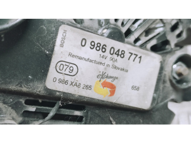 Генератор 0986048771   Fiat Punto (199) 1.3     