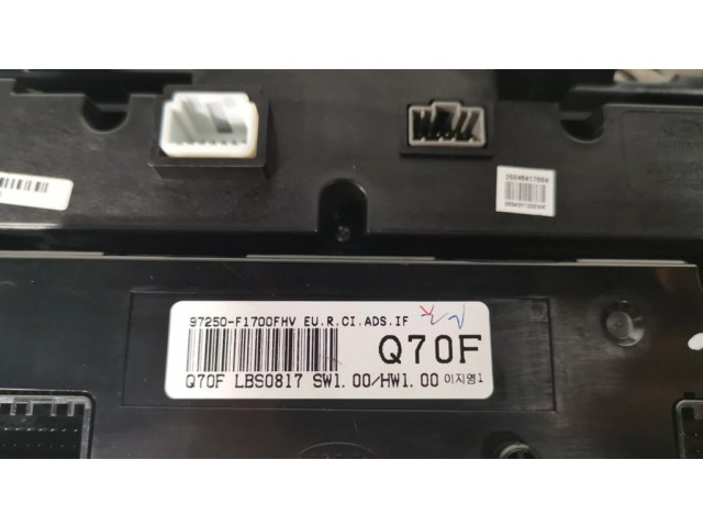 Блок управления климат-контролем 97250F1700FHV   KIA Sportage