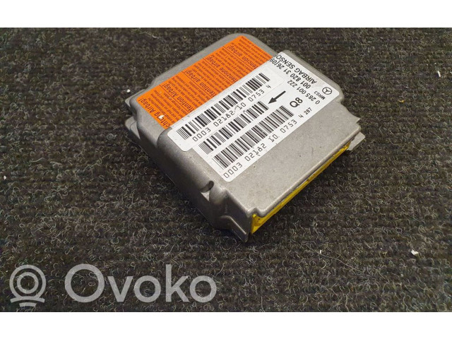 Блок подушек безопасности 0285001222, 0018203126 Mercedes-Benz A W168
