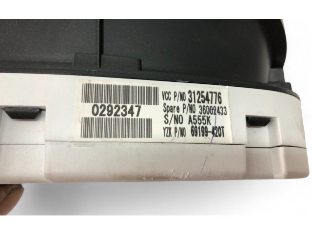 Přístrojová deska Volvo S40 2007 31254776