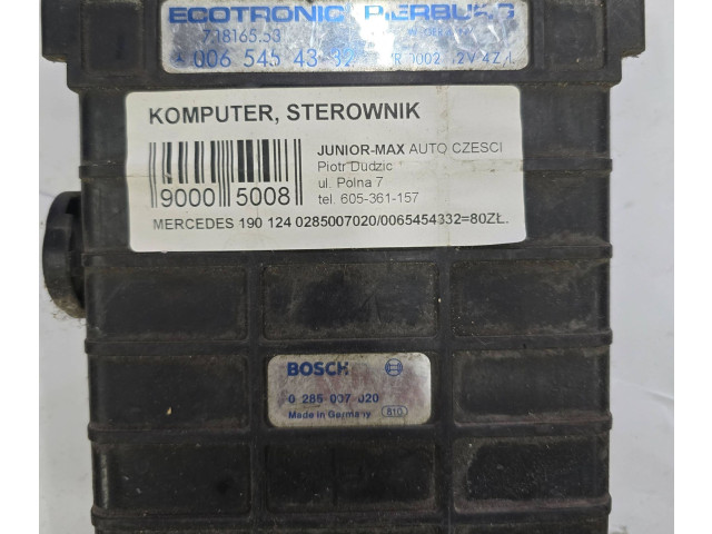 Блок управления двигателя 0285007020, A065454332   Acura ILX