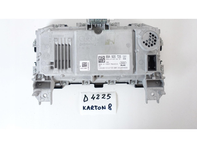 Спидометр (приборный щиток) 89A920725 LICZNIK VIRTUAL ZEGARY LCD AUDI Q4 E-TRON 89A Audi Q4 Sportback e-tron