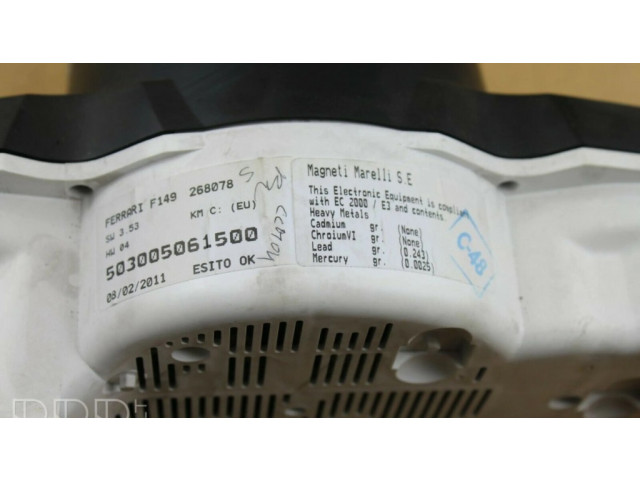 Přístrojová deska  Ferrari California F149 2011 268078  