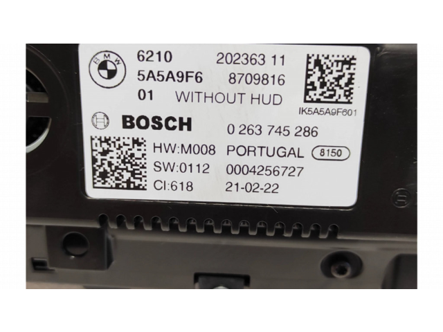 Панель приборов 5A5A9F6   BMW Z4 g29       