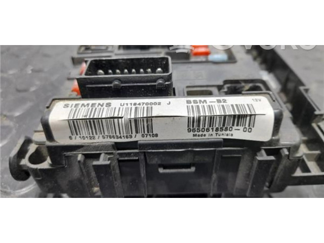 Pojistková skříňka 9650618580, BSM-B2 Citroen Berlingo 1999