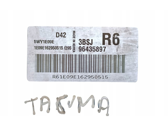 Блок управления двигателя 96435897, 5WY1E09B   Chevrolet Tacuma