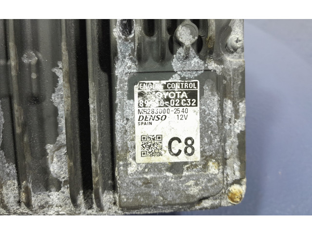 Блок управления двигателем Блок управления 89666-02C32, 89666-02C32 Toyota Corolla E10