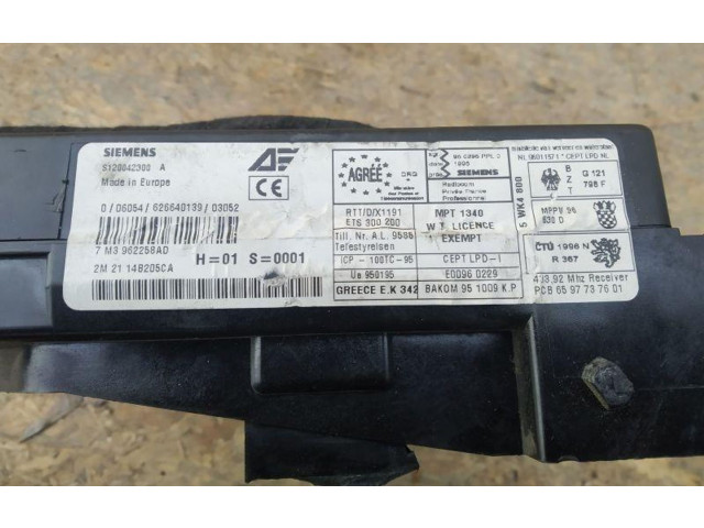 Блок комфорта 7M3962258BAD Seat Alhambra (Mk1)