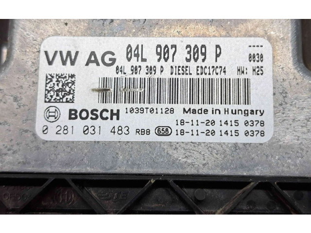 Блок управления коробкой передач 04L907309P   Skoda Superb B8 (3V)