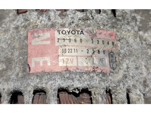 Генератор 2706033040   Toyota Yaris Verso      