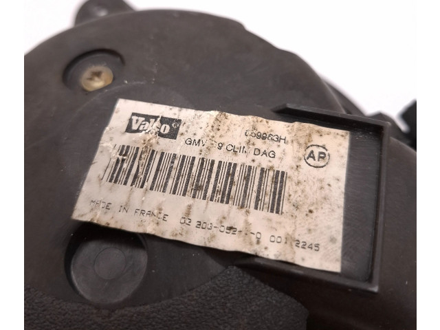 Вентилятор печки 659963H, 02203052100012245 Peugeot 406